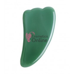 Accesoriu de masaj din sticla pentru masaj Gua Sha Cod AST005 Verde